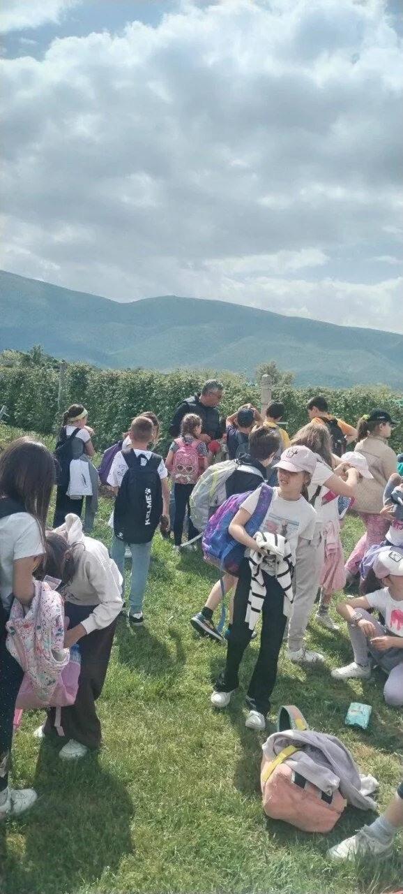Посетата на фарма за малини во с. Јанчиште