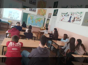 Учество на ученици во онлајн предавање Вода за сите - 25.03.2026 Учество на ученици во онлајн предавање Вода за сите - 25.03.2026